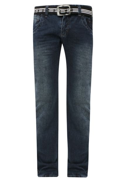 Calça Jeans FiveBlu Reta Londer Azul - Marca FiveBlu