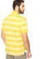 Camisa Polo Tommy Hilfiger Listras Amarela - Marca Tommy Hilfiger
