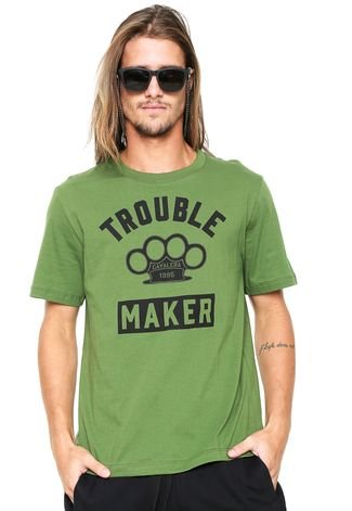 Camiseta Cavalera Trouble Maker Verde