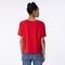 Camiseta Tommy Jeans Cropped Clássica Logo - Vermelha - Marca Tommy Hilfiger