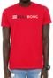 Camiseta Billabong Box Logo Vermelha - Marca Billabong