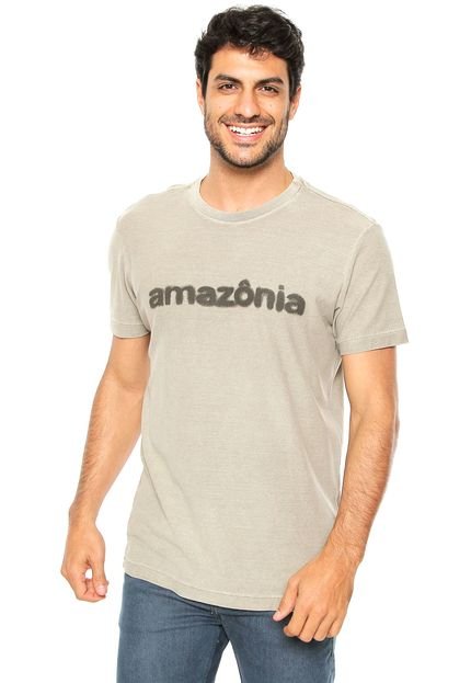 Camiseta Osklen Amazonia Bege - Marca Osklen