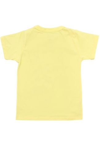 Camiseta Marisol Play Menino Frontal Amarela