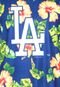 Regata New Era Flower Match Los Angeles Dodgers Azul - Marca New Era