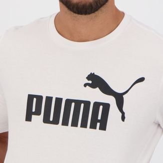 Camiseta Puma Essential Big Branca