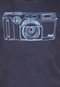 Camiseta Element Câmera Azul - Marca Element