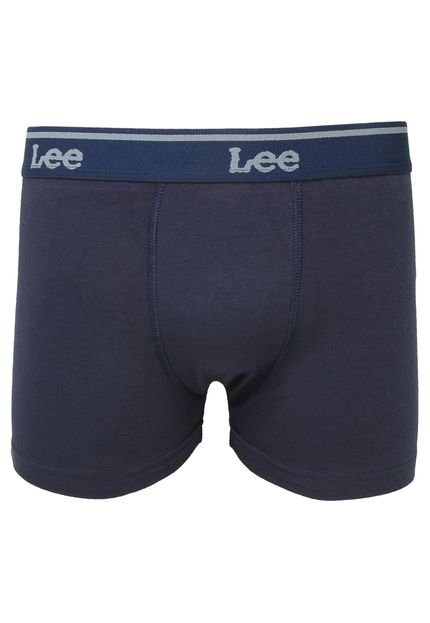 Cueca Lee Boxer Logo Azul - Marca Lee