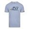 Camiseta New Era Regular Utah Jazz Mescla Cinza - Marca New Era