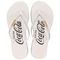 Chinelo Feminino Shoes Glam Up  Coca-Cola Cc3643 5373643 Branco - Marca Coca Cola