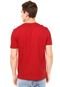 Camiseta Aleatory Bordado Vermelha/Azul - Marca Aleatory