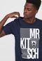 Camiseta Mr Kitsch Logo Azul-Marinho - Marca MR. KITSCH