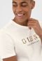 Camiseta Guess Los Angeles Off-White - Marca Guess