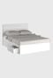 Cama Casal 4 Gavetas 22880 Branco M Foscarini - Marca M Foscarini