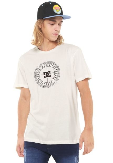 Camiseta DC Shoes Target Off-white - Marca DC Shoes