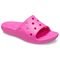 Sandália Crocs Classic Slide Juvenil Electric Pink - 30 Rosa - Marca Crocs