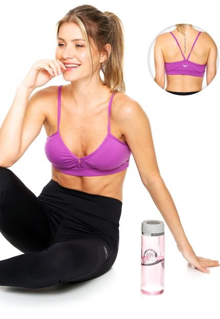 Top Mizuno Essence Roxo - Marca Mizuno