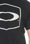 Camiseta Oakley Hexagonal Preta - Marca Oakley
