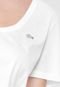 Camiseta Lacoste Reta Branca - Marca Lacoste