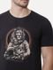 Camiseta Von der Volke Masculina Origineel Lion Space Preta - Marca Von Der Volke