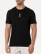 Camiseta Calvin Klein Jeans Masculina Vertical Mirror Preta Incolor - Marca Calvin Klein