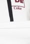 Moletom Fechado Coca-Cola Jeans Lettering Branco - Marca Coca-Cola Jeans