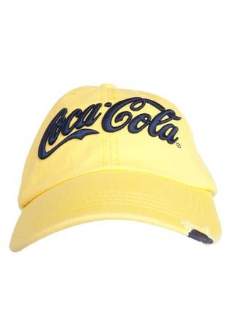 Boné Coca-Cola Accessories Amarelo