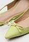 Sapatilha Forever 21 Slingback Verde - Marca Forever 21