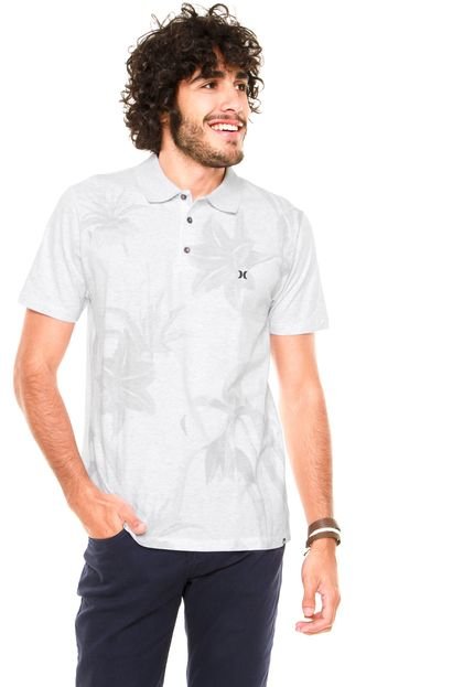Camisa Polo Hurley Blocked Out Cinza - Marca Hurley