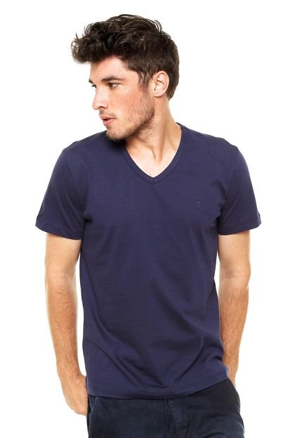 Camiseta Forum Slim Azul - Marca Forum