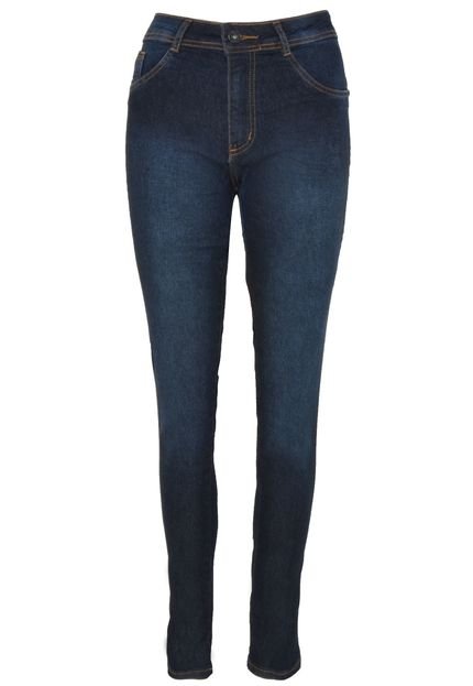 Calça Jeans Biotipo Skinny Lisa Azul marinho - Marca Biotipo