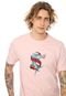 Camiseta Hurley Marlin Ss Rosa - Marca Hurley