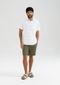 Shorts Masculino Com Linho - Marca Hering