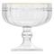 Taça de Sobremesa em Cristal Imperial Fio de Ouro 200mL 9 peças - Lyor - Marca Lyor
