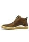 Bota Masculina Casual Glasgow Cano Alto Marrom Claro Couro - Marca USEMAYON