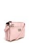 Bolsa Couro Transversal Dumond Shoulder Bag Rosa - Marca Dumond