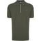 Camisa Polo Individual Zip Slim Ve25 Verde Escuro Masculino - Marca Individual