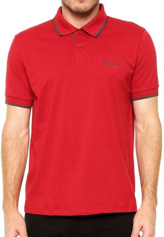 Camisa Polo Hering Logo Vermelha