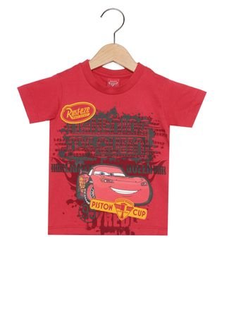 Camiseta Malwee Infantil Vermelha