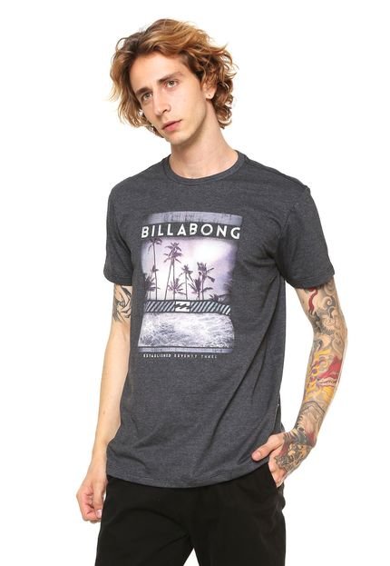 Camiseta Billabong Road Cinza - Marca Billabong