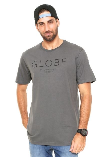 Camiseta Globe Básica Company Cinza - Marca Globe