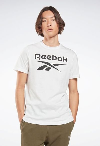  Reebok Camiseta con logotipo para hombre : Ropa, Zapatos y  Joyería