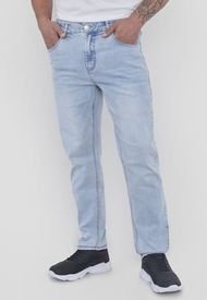 Jeans Hombre Slim Fit Superflex Azul Claro Corona