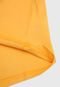 Camiseta Rip Curl Infantil Logo Amarela - Marca Rip Curl