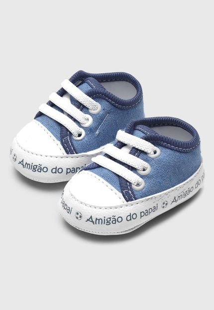 Tênis Pimpolho Infantil Lettering Azul - Marca Pimpolho