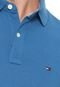 Camisa Polo Tommy Hilfiger Reta Ivy Azul - Marca Tommy Hilfiger