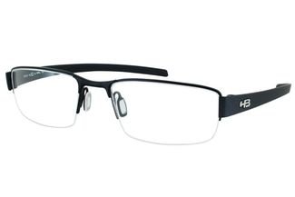 Óculos de Grau HB Mxfusion 93071/53 Preto/Preto Fosco