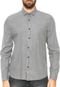 Camisa Aramis Manga Longa Super Slim Cinza - Marca Aramis