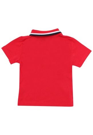 Camiseta Kyly Menino Estampa Vermelha
