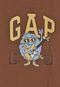 Camiseta Infantil GAP Fluffy Marrom - Marca GAP