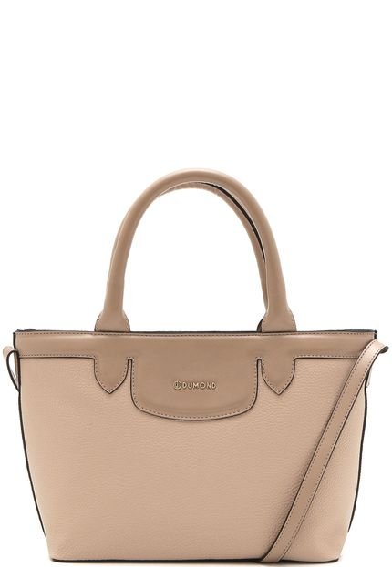 Bolsa Dumond Recorte Nude - Marca Dumond